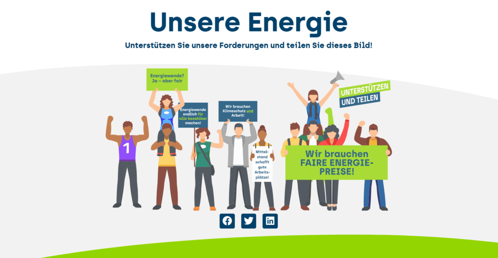 Online-Demo Faire Energiewende